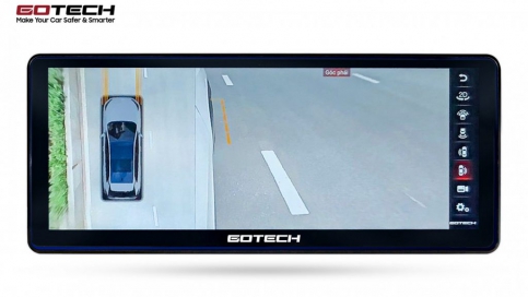 Màn hình Android ô tô Gotech GT Evo 12.3 inch dành riêng cho Corolla Cross, Kia Cerato, Hyundai SantaFe, Hyundai Tucson